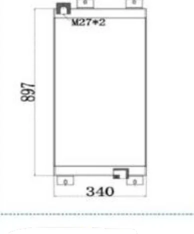 P/N: 202-1328 — CATERPILLAR E950GH iş makinesi radyatörü