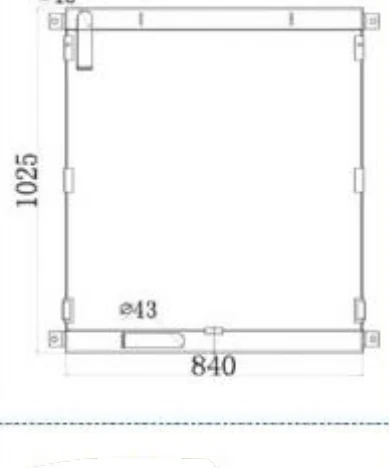 P/N: 124-1607 — CATERPILLAR E325B iş makinesi radyatörü
