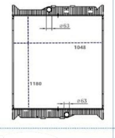 P/N: MN422112-7440 — OTHERS PERKINS GENERATOR iş makinesi radyatörü
